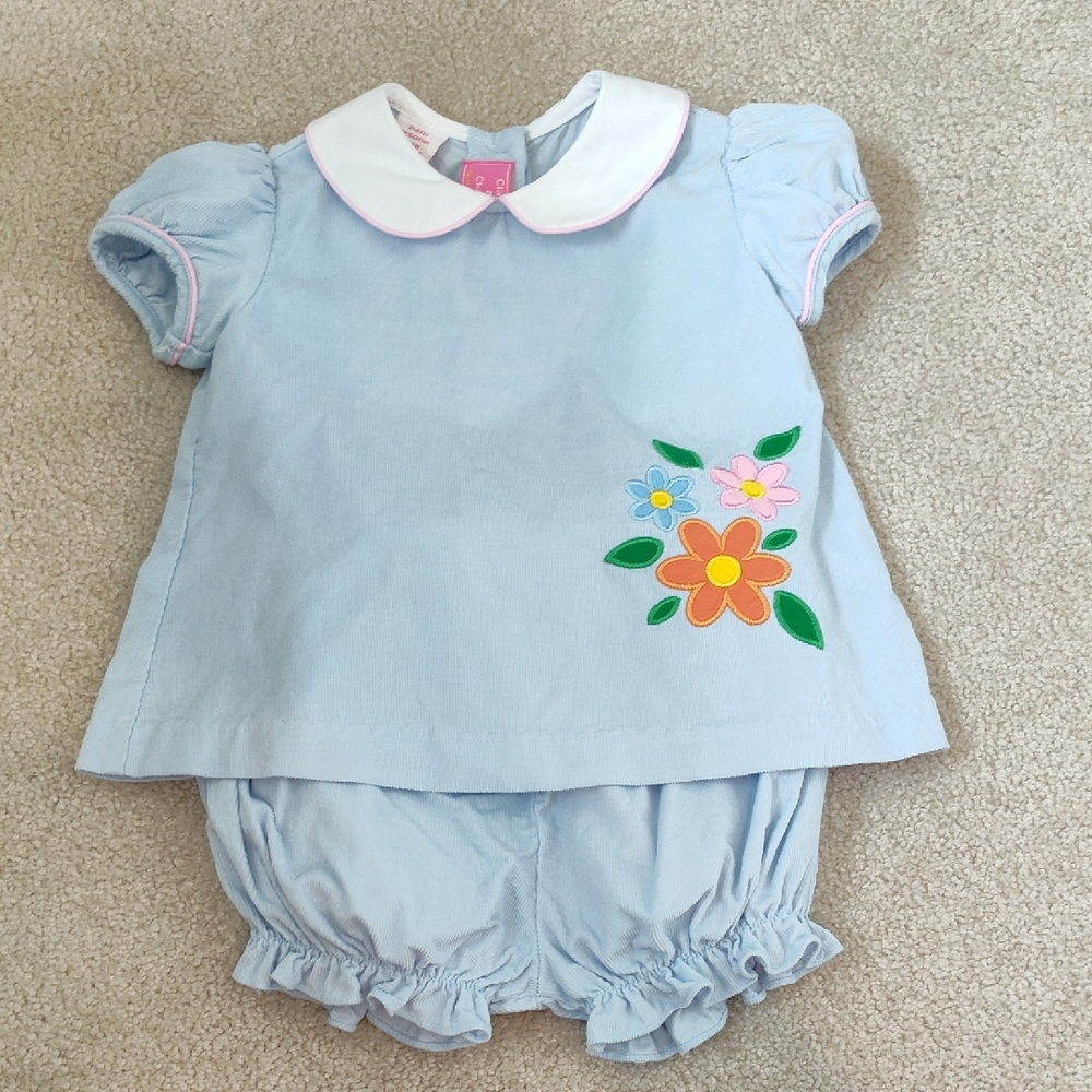 Clear And Charlie 24m Set BlueCorduroy